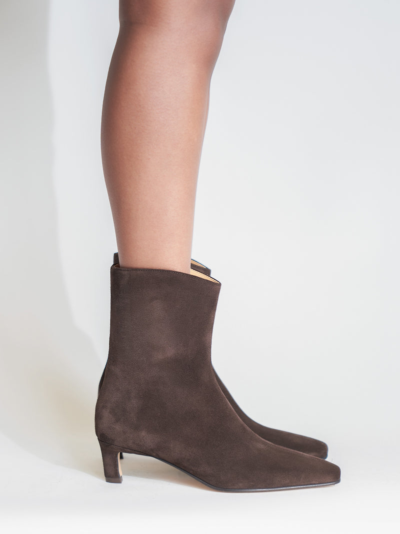 Fernanda Brown Suede Boot