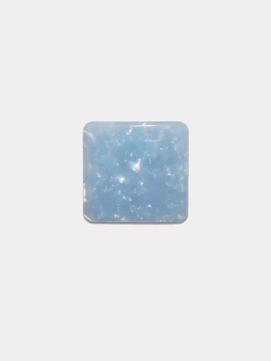 Square Clip Blue