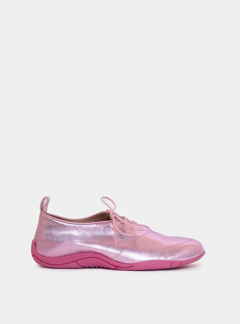 Eliza Pink Metallic Sneaker