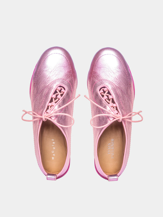 Eliza Pink Metallic Sneaker
