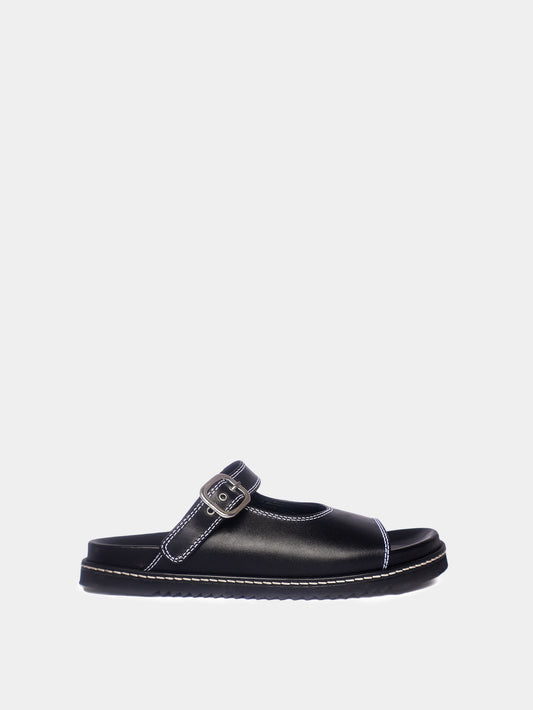 Madeira Black Sandal