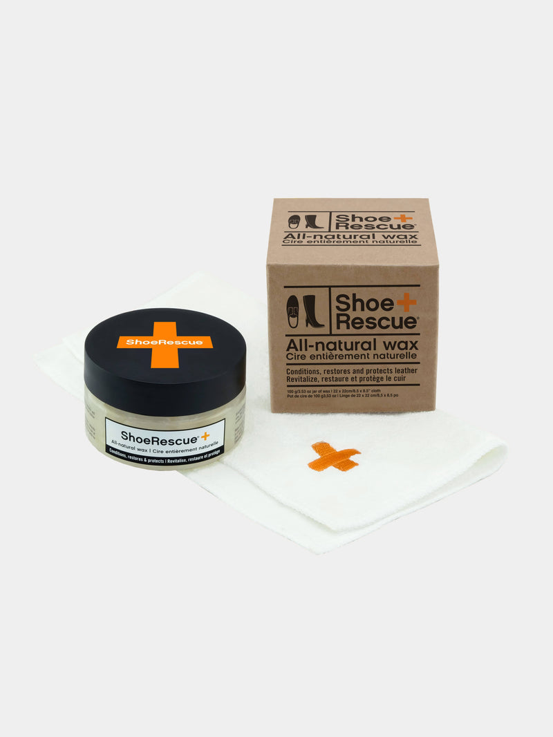 Shoe wax.